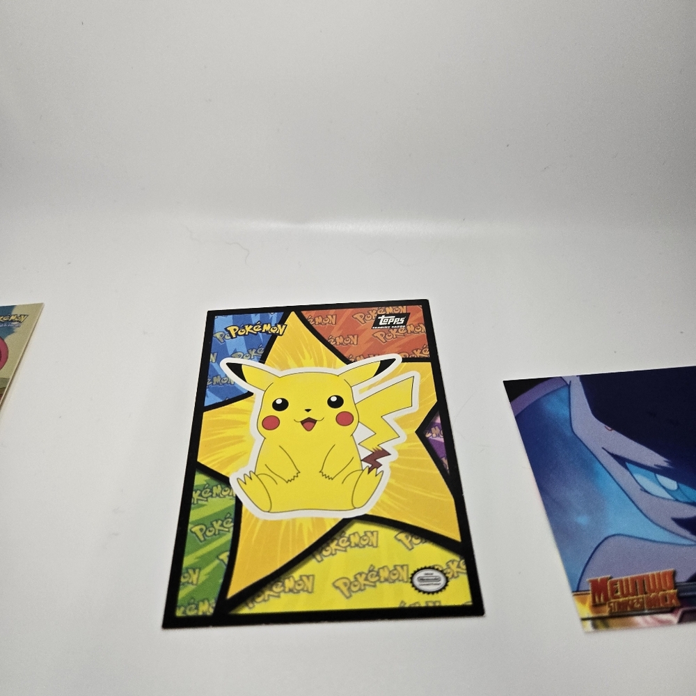 🎬 Pokémon: The First Movie – Opened 8-Card Pack w/ Foil – Vintage Topps - Picture 12 of 17